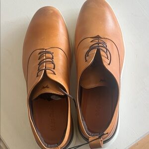 NWT- Tan Leather Oxfords for Men
